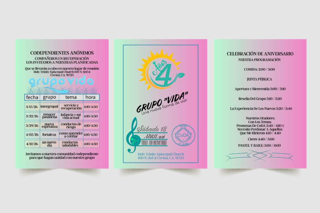 Grupo \"VIDA\" Cuatro (Aniversario)